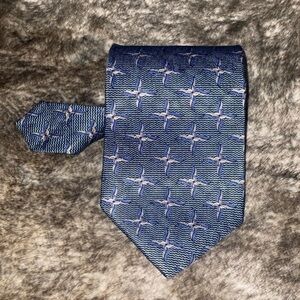HENRY GRETHEL men’s tie black blue gold